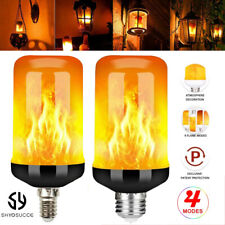 E27 E14 LED Licht Fackel Feuer Lampe Flammen Effekt Glühbirne Flacker Birne Deko