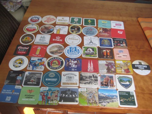 Bierdeckelsammlung 50 - bierdeckelsammlung, :