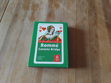 ASS Altenburger ROMME CANASTA BRIDGE Kartenspiel Top Zustand