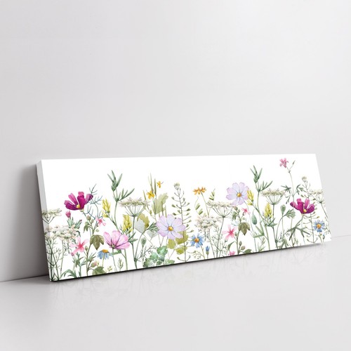 Wilde blumen panorama - wilde,