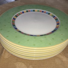 Villeroy Boch Twist Alea Limone Speise Teller 27cm 7 Stück