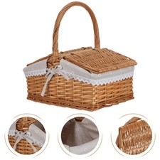  Picknickkorb aus Weide mit