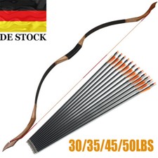 Traditionelle Recurvebogen Jagd mongolischen Pferd Bogen/Pfeil Set 30-50lbs