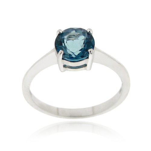 925 silber london - blauer, topas