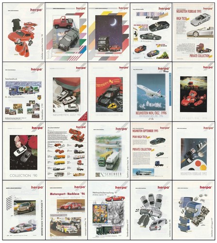Herpa kataloge prospekte - -,