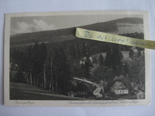 Alte postkarte ludwigsdorf - postkarte,