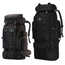 70L100L Army Rucksack Molle Groß Armee Wandern Trekking Bundeswehr Kampfrucksack