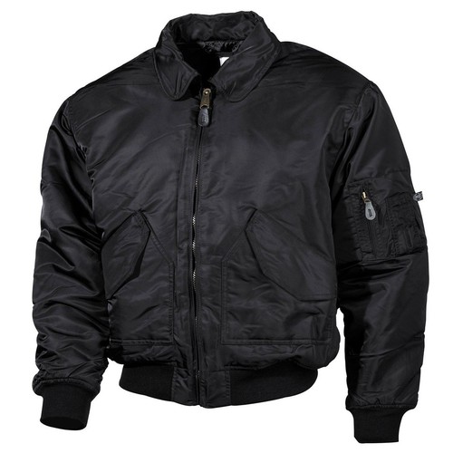 Cwu pilotenjacke schwarz - us,