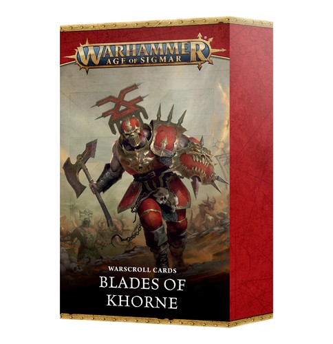 Warscroll cards blades of - blades,