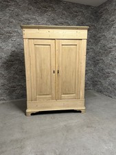 nr.8681 Antik weichholz Kleiderschrank - Schrank
