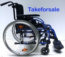 Rollstuhl Meyra höhenverstellbare Schiebegriffe SB38 1.736 Aktivrollstuhl TFS303