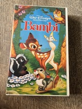 Walt Disney Bambi VHS