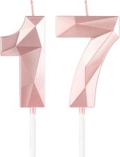 Roségold kerzen - kerzen, 17