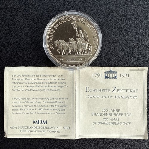 Gedenkmedaille 200 jahre - gedenkmedaille,