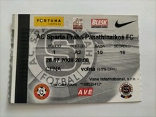 Sammler Ticket EC 09/10 Sparta