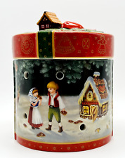 Sehr selten Villeroy & Boch Christmas Lebkuchenhaus Teelicht Hänsel & Gretel