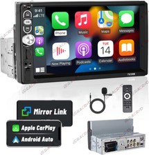 Single 1DIN 7" Autoradio Apple