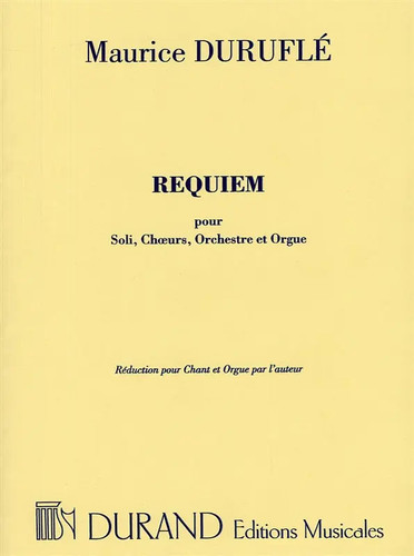 Maurice duruflé requiem - maurice,