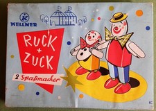DDR STECKSPIEL "RUCK + ZUCK" 2 Spassmacher - mit Gebrauchsvorlagen u. Spielideen