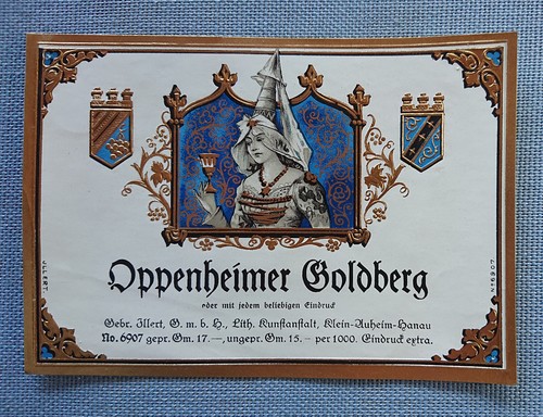 Altes weinetikett - altes,