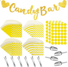 114 Stück Candy Bar Zubehör