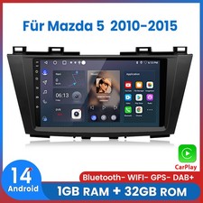 Für Mazda 5 2010-2015 Carplay