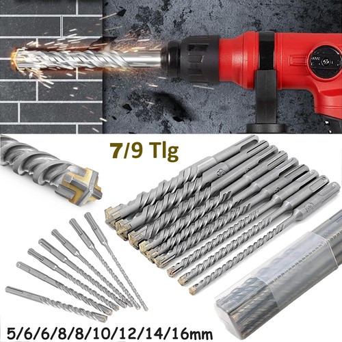 Sds plus betonbohrer set 9x - set, 5/9x