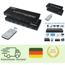 HDMI Switch Splitter 2 in 4