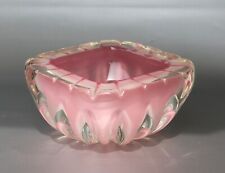 Murano, Archimede Seguso, Glas Schale, Sommerso Technik H. ~ 8cm, ~2kg, ~Vintage