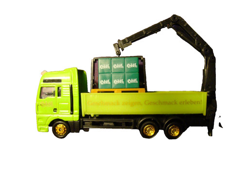 Man lkw mit - man, ladekran