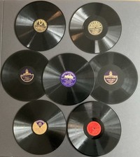 7 Schellackplatten 30cm Klassik  (siehe Liste)