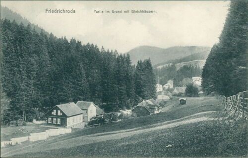 Ansichtskarte friedrichroda - ansichtskarte,