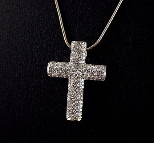 585 kreuz brillanten - brillanten, ct