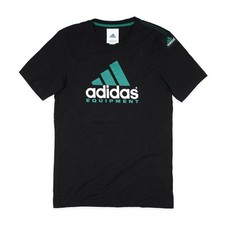 Adidas Equipment T-Shirt Schwarz Weiß Grün 