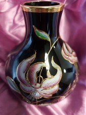 Alte, wunderschöne, einzigartige Vase, Sammlerstück, Glasveredelndes Handwerk!