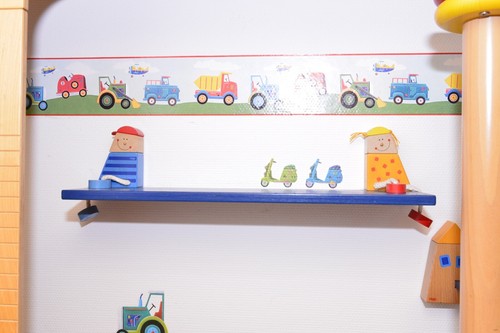 Haba regal blau massiv - blau,