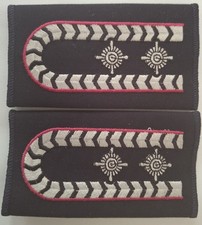 Dienstgradschlaufen Paar  Hauptfeuerwehrmann