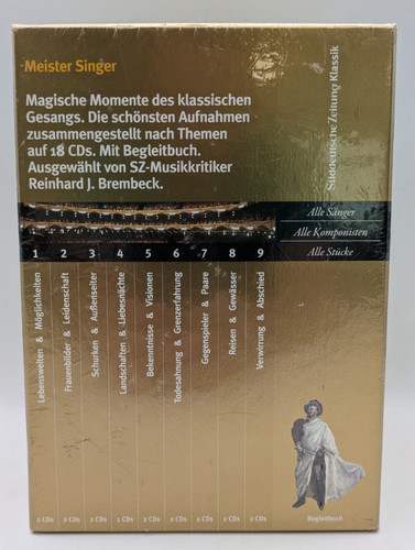 Meister singer cds - meister, 18