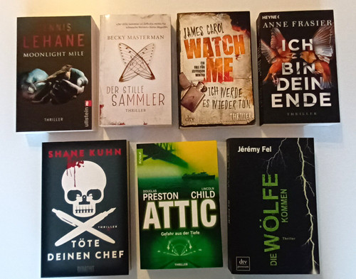 Bücherpaket thriller krimi - thriller, &