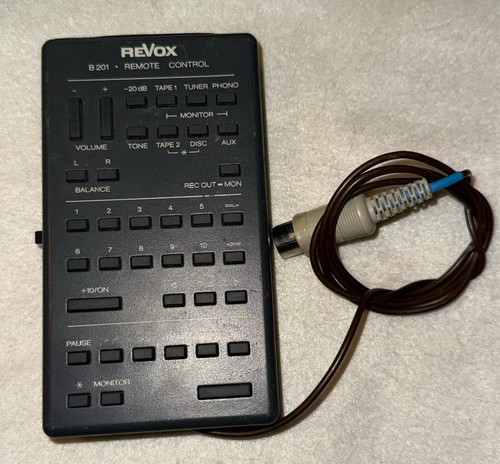 Revox b201 fernbedienung - fernbedienung, mit