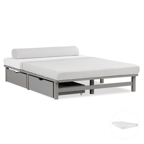 Doppelbett mit matratze - mit,