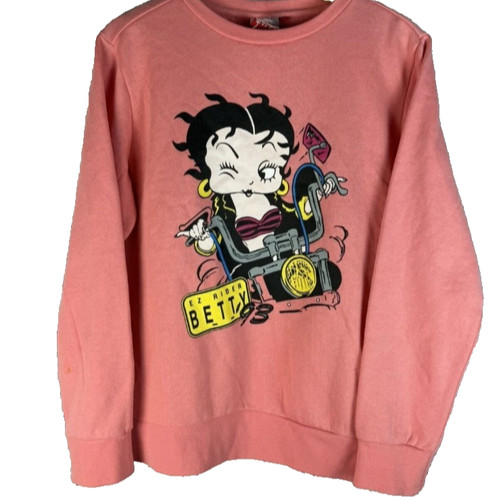 Pullover sweatshirt betty boop - pullover,
