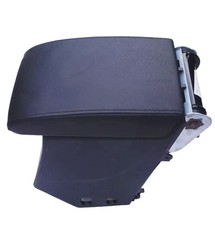 Mittelarmlehne Armlehne titanschwarz Leder Original VW Tiguan 5N Golf 5 V Plus