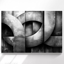 Abstrakte Leinwandbilder 3D