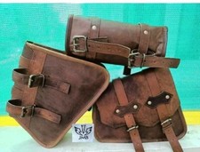 Motorrad Oldtimer Ziegenleder