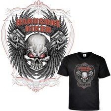 Totenkopf Biker T-Shirt