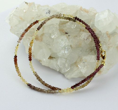 Saphir mit welo opal kette - saphir,