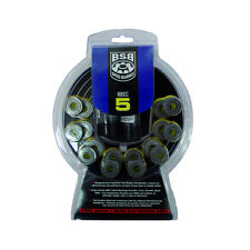 BSB Inliner Kugellager Abec-5 16 Stück 608 ZZ auch für Skateboard Waveboard