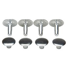 4 Niete Nieten Schutzblech Schmutzschutz Spritzschutz für Simson S50 S51 SR50