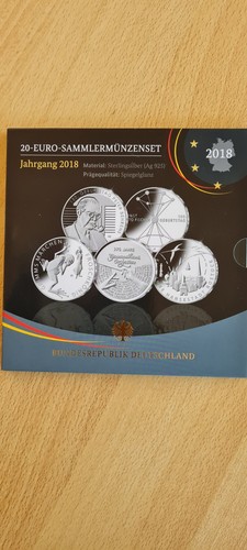Euro silbermünzenset 2018 - 20-euro-silbermünzenset,